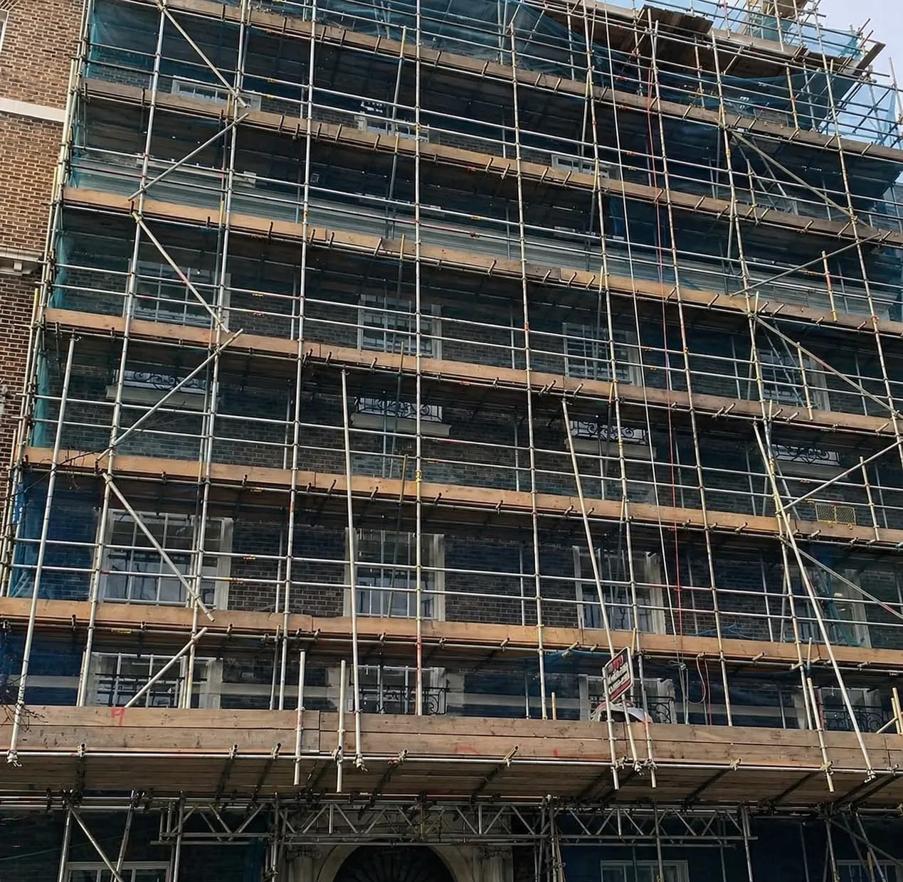 Commercial fire damage refurbishment project